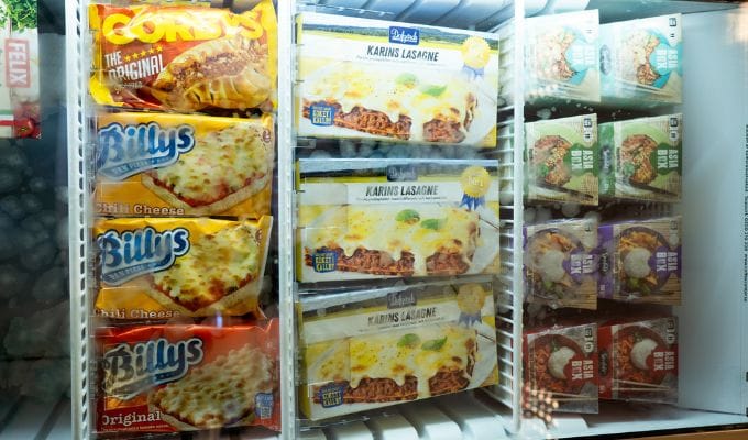 sortiment mat pa jobbet